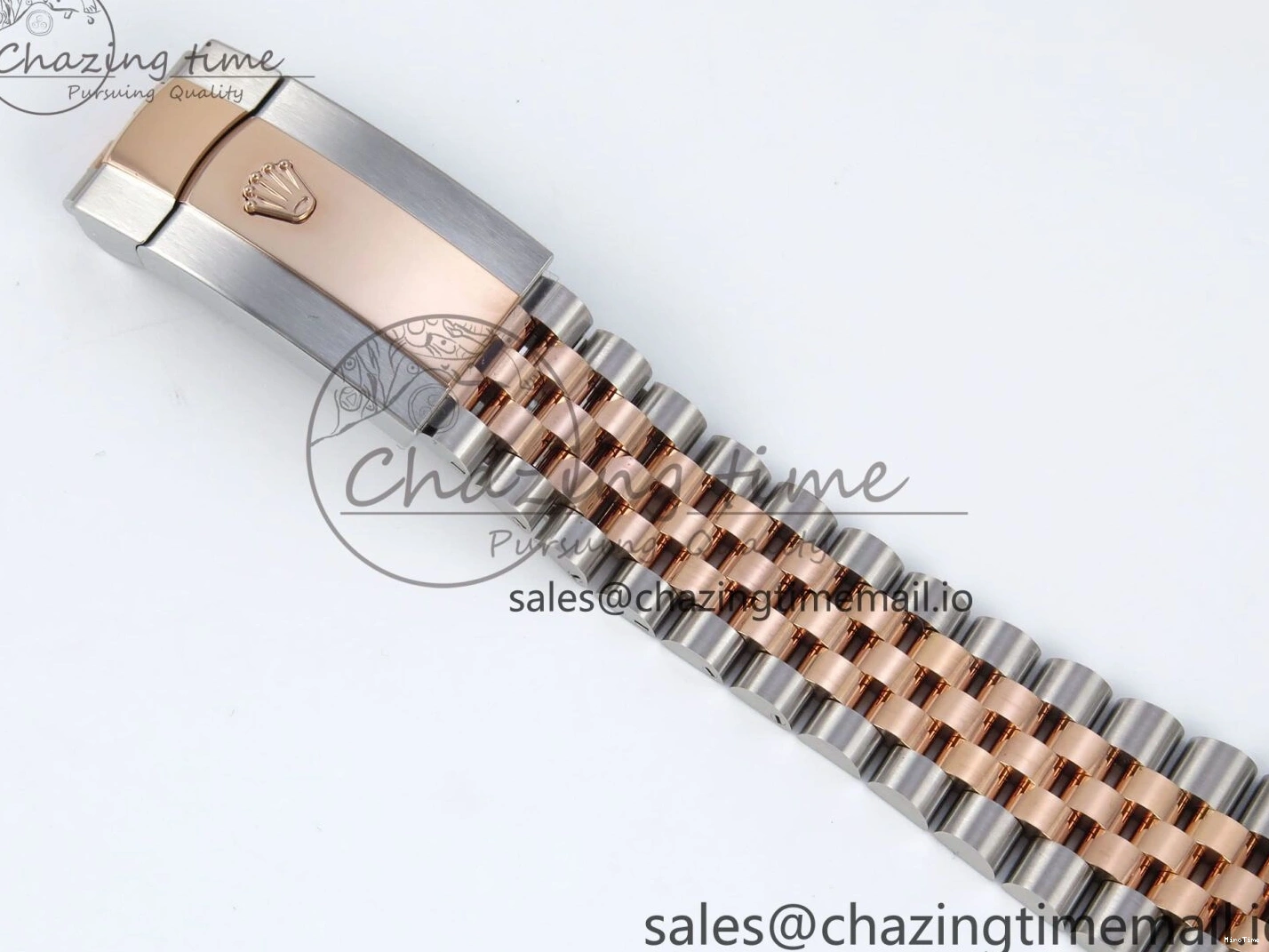 MiroTime 0225 DateJust 36 126231 EWEF Best Edition Gray Dial Stick Marker on SS RG Jubilee Bracelet A Seasonal 593